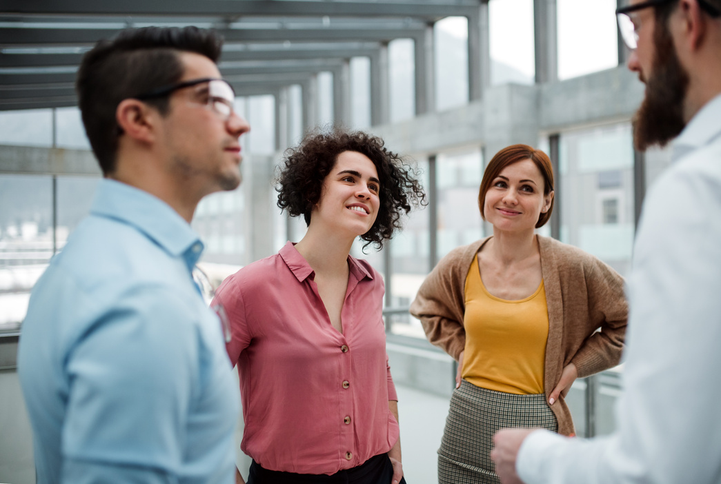 Group of People Talking